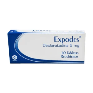 DESLORATADINA 5MG CX10TB RECUBIERTA (EXPOFARMA) - EXPOFARMA