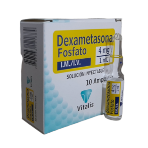 DEXAMETASONA 4MG/ML CX10 AMP (VITALIS) - VITALIS