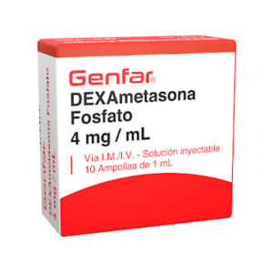 DEXAMETASONA 4MG/ML CX10 AMP(GENFAR) - GENFAR