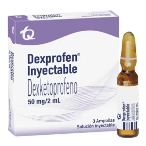 DEXPROFEN 50 MG/2 ML SLN INY - CAJA x 3 AMP