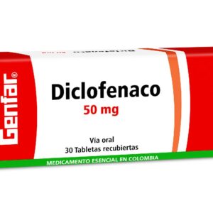 DICLOFENACO 50MG CX30 TB(GENFAR) - GENFAR