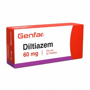 DILTIAZEM 60MG CX20 TB(GENFAR) - GENFAR