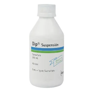 (DIP 1) SUCRALFATO GR/5 ML SUSP ORAL - FCO x 200 ML SABOR FRUTAS
