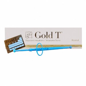 DISPOSITIVO INTRAUTERINO DIU GOLD T MINI - CAJA x UNIDAD - REF:01040200