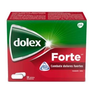 DOLEX FORTE NF 500 MG/65 MG  - CAJA x 50 TAB REC.