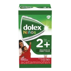 DOLEX NIÑOS 2+ 100 MG - CAJA x 100 TAB MASTICABLES
