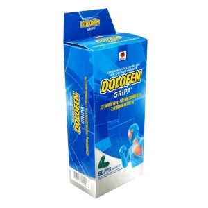 (DOLOFEN GRIPA) ACETAMINOFEN 500 MG + FENILEFRINA 5MG + CLORFENIRAMINA 2MG - CAJA x 60 CAPSULAS BLANDAS