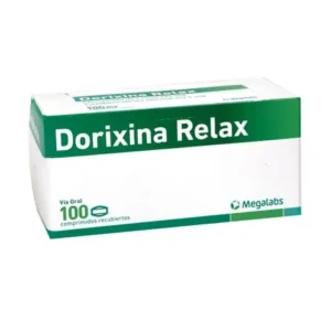 DORIXINA RELAX 125MG/5MG CX100 COMPRIMIDOS RECUBIERTOS (CLONIXINATO DE LISINA+CICLOBENZAPRINA) (MEGALABS) - MEGALABS
