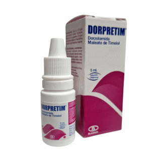 (DORPRETIM) DORZOLAMIDA/TIMOLOL 20 MG+5 MG/ML SLN OFT - FCO x 5 ML