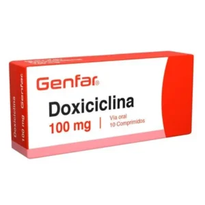 DOXICICLINA 100 MG CX10 TB(GENFAR) - GENFAR