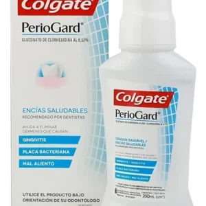 ENJUAGUE BUCAL COLGATE PERIOGARD SIN ALCOHOL FX250ML (CLORHEXIDINA 0,12%) - COLGATE PALMOLIVE