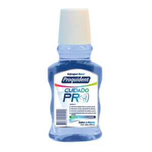 ENJUAGUE BUCAL CUIDADO PRO PROQUIDENT SLN BUCAL - FCO x 200 ML - SABOR A MENTA