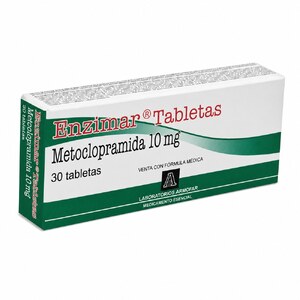 ENZIMAR 10MG CX30 TB (METOCLOPRAMIDA)(LABORATORIOS ARMOFAR) - ARMOFAR