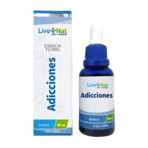ESENCIAS FLORALES ADICCIONES - FCO GOTERO x 30 ML