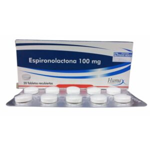 ESPIRONOLACTONA 100 MG - CAJA x 20 TAB