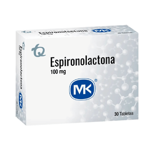 ESPIRONOLACTONA 100 MG - CAJA x 30 TAB