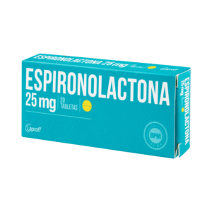 ESPIRONOLACTONA 25 MG - CAJA x 20 TAB