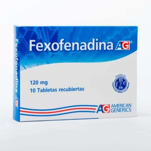 FEXOFENADINA 120 MG - CAJA x 10 TAB