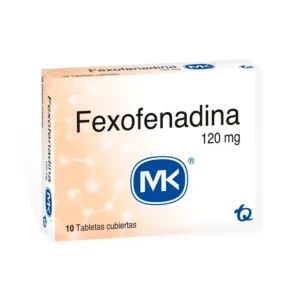 FEXOFENADINA 120 MG - CAJA x 10 TAB