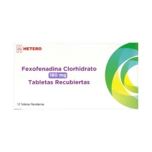 FEXOFENADINA 120MG CX10TAB RECUBIERTAS (HETERO) - SEVEN PHARMA