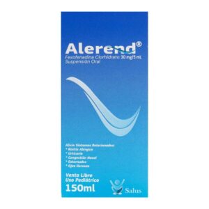 FEXOFENADINA 20 MG/5 ML SUSP. ORAL - FCO x 150 ML (ALEREND)