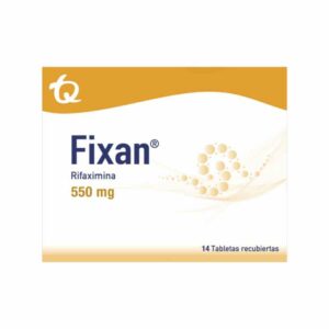 FIXAN 550MG CX14TAB RECUBIERTAS (RIFAXIMINA) (TECNOQUIMICAS) - TECNOQUIMICAS