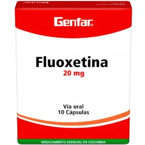 FLUOXETINA 20MG CX10 CAP(GENFAR) - GENFAR