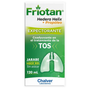 FRIOTAN TOS JBE CON HEDERA HELIX & PROPOLEO - FCO x 120 ML - SABOR MIEL