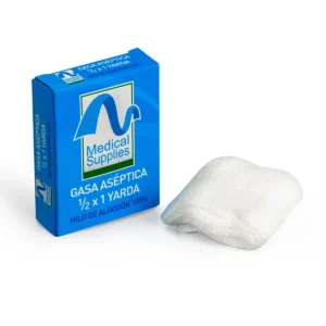 GASA ASEPTICA NO ESTERIL 1/2X1 YARDA(MEDICAL SUPPLIES) - MEDICAL SUPPLIES