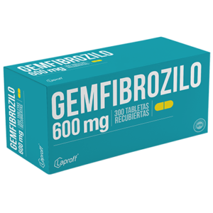 GEMFIBROZILO 600MG CX300 TB (LAPROFF) - LAPROFF