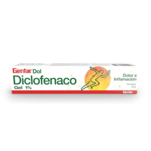 GENFARDOL DICLOFENACO 1% GEL TOP  - TUBO x 50 GR