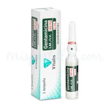 GENTAMICINA 160 MG/2 ML SLN INY - CAJA x 1 AMP