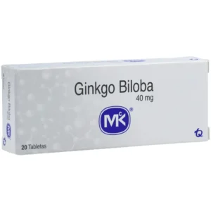 GINKGO BILOBA 40 MG - CAJA x 20 TAB