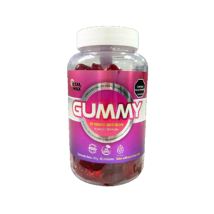 GUMMY GOMITAS CON VINAGRE DE SIDRA DE MANZANA - FCO x 90 GOMITAS MASTIC. SABOR A FRUTOS ROJOS - TOTALMAX