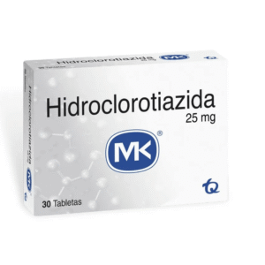 HIDROCLOROTIAZIDA 25 MG - CAJA x 30 TAB