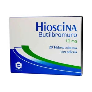 HIOSCINA BUTIL BROMURO 10 MG - CAJA x 20 TAB