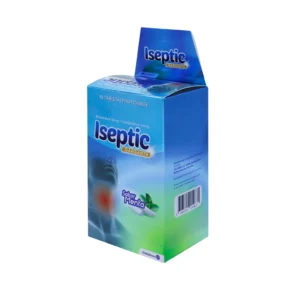 ISEPTIC 10 MG/1.4 MG GARGANTA - CAJA x 96 TAB MASTICABLES - SABOR MENTA
