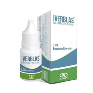 (IVERBLAS) IVERMECTINA 0.6% SUSP ORAL - FCO x 5 ML