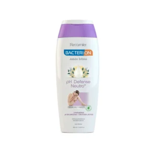 JABON INTIMO BACTERION PH BALANCEADO CON LACTOBIO & ACIDO LACTICO HIPOALERGE. MANZANILLA & CALENDULA - FCO x 85 ML