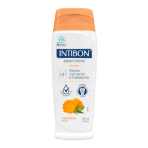 JABON INTIMO INTIBON 45+ SYNDET CON CALENDULA - FCO x 210 G
