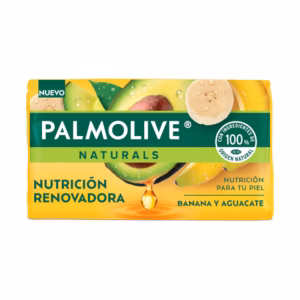 JABON PALMOLIVE NATURALS BANANA Y AGUACATE NUTRICION RENOVADORA 1X110G - PALMOLIVE