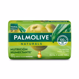 JABON PALMOLIVE NATURALS OLIVA Y ALOE VERA NUTRICION HUMECTANTE 1X110G - PALMOLIVE