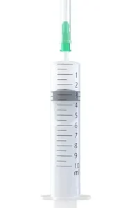 JERINGA 10ML 21GX1 1/2" AGUJA ROSCA DESECHABLE X1UND (DISPOCOL) - DISPOCOL