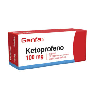 KETOPROFENO 100MG CX30 TB(GENFAR) - GENFAR