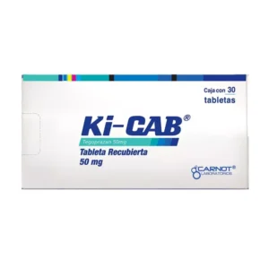 KI-CAB 50 MG - CAJA x 30 TAB RECU