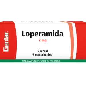 LOPERAMIDA 2 MG - CAJA x 6 TAB