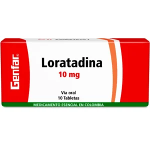 LORATADINA 10 MG - CAJA x 10 TAB
