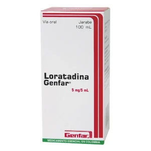 LORATADINA 5MG/5ML FX100 ML JAR(GENFAR) - GENFAR