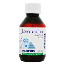 LORATADINA 5MG/5ML JAR FX100ML (MEMPHIS) - MEMPHIS