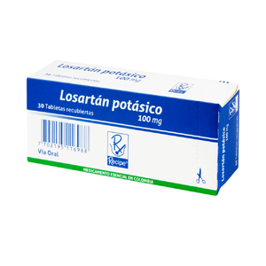LOSARTAN 100 MG - CAJA x 30 TAB